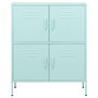 Voir la diapositive 3 : VIDAXL Armoire de rangement Vert menthe 80x35x101,5 cm Acier