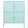 Voir la diapositive 3 : VIDAXL Armoire de rangement Vert menthe 80x35x101,5 cm Acier