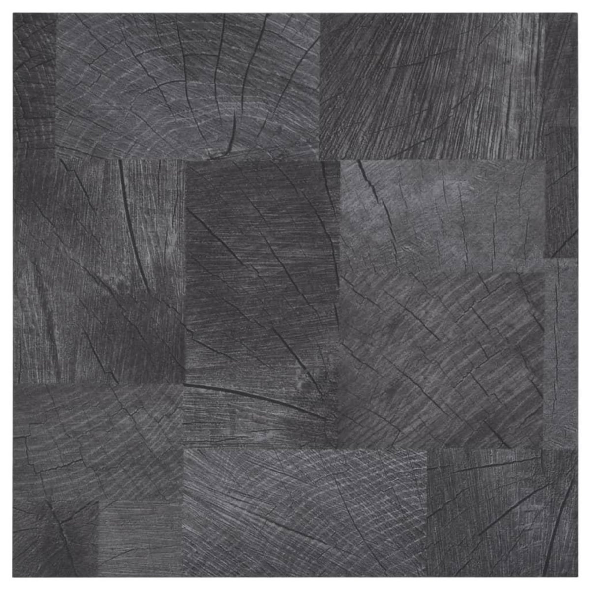 VIDAXL Dalles de plancher autoadhesive 20 pcs PVC Structure a bois