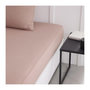 Voir la diapositive 3 : Today Drap housse TODAY Essential - 140 x 200+30 cm - 2 personnes - 100% Coton uni - Rose des sables