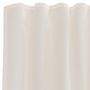 Voir la diapositive 5 : VIDAXL Rideaux en voile avec passants 2 pcs creme
