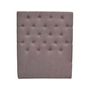 Voir la diapositive 1 : Habitat et Jardin Tête de lit capitonnée  Déco  - 99 cm - Taupe - En tissu