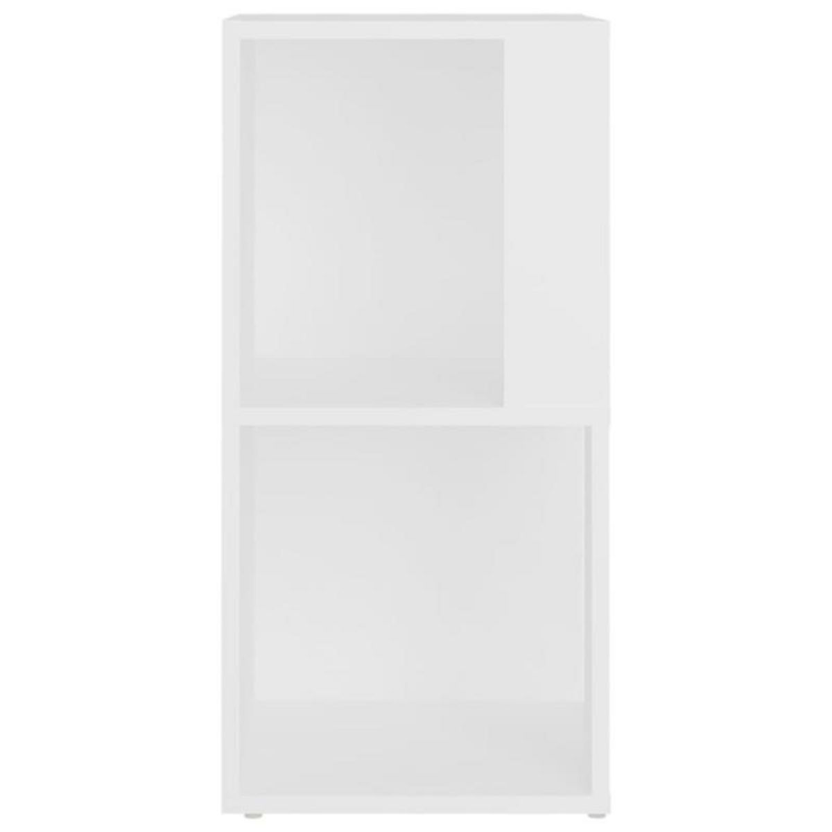 VIDAXL Armoire d angle Blanc 33x33x67 cm Bois d ingénierie