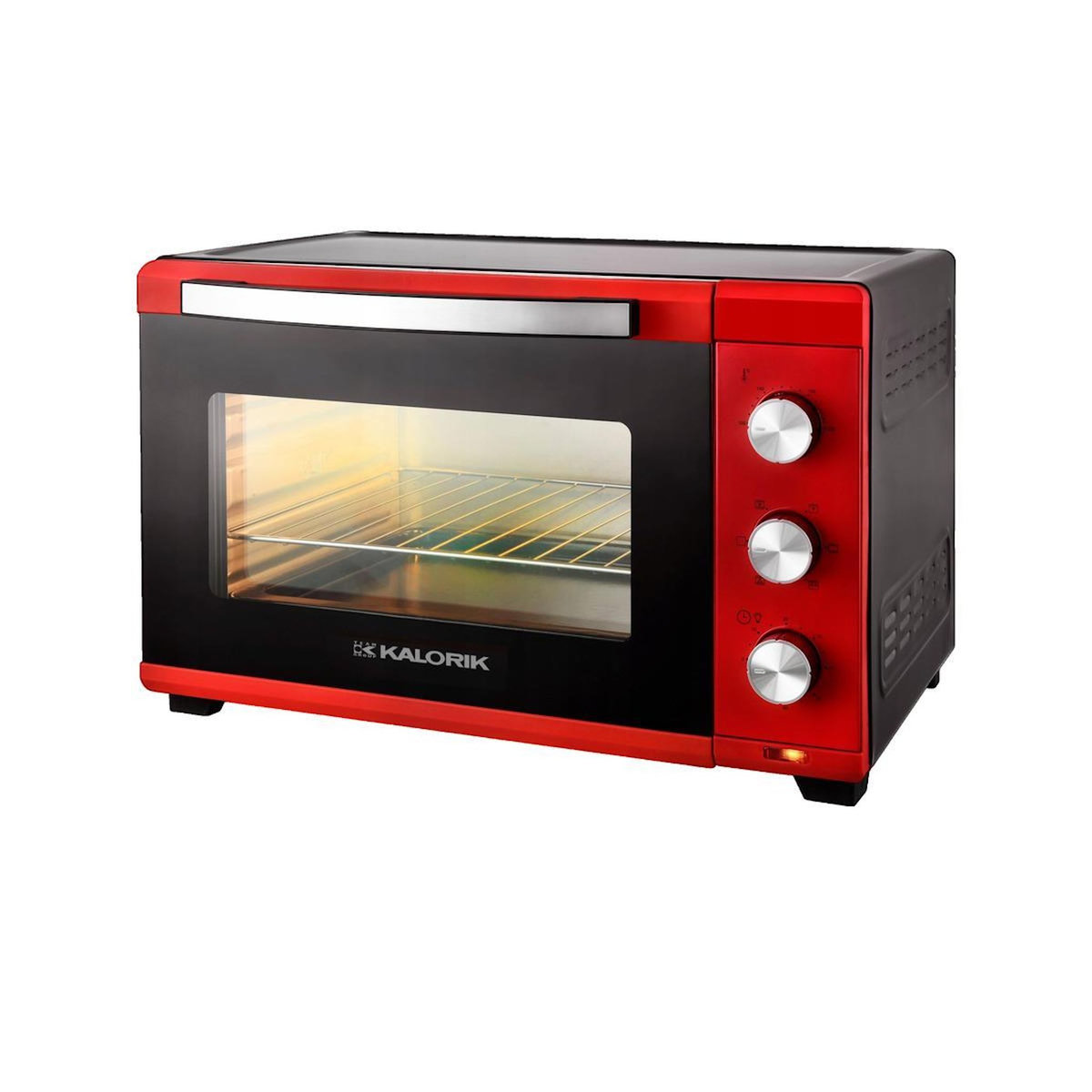 TKG Mini four Kalorik TKG Team avec rôtisserie rouge