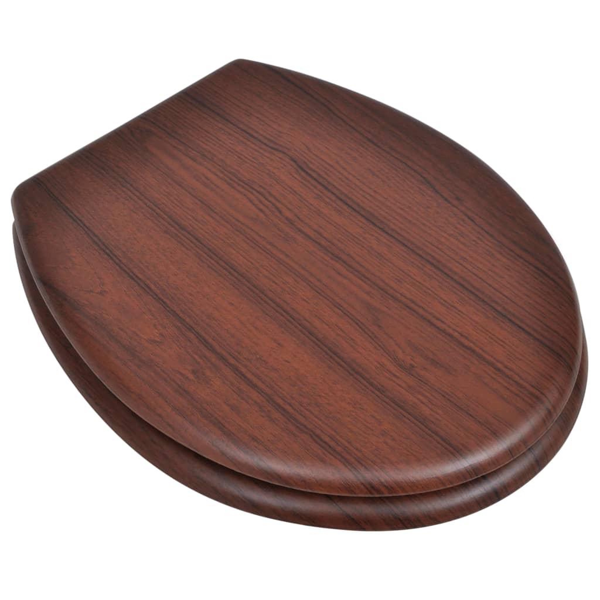 Voir la diapositive 2 : VIDAXL Sieges de toilette avec couvercles 2 pcs MDF Marron