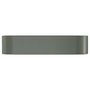 Voir la diapositive 3 : VIDAXL Lit sureleve de jardin Acier enduit de poudre 322x100x68cm gris
