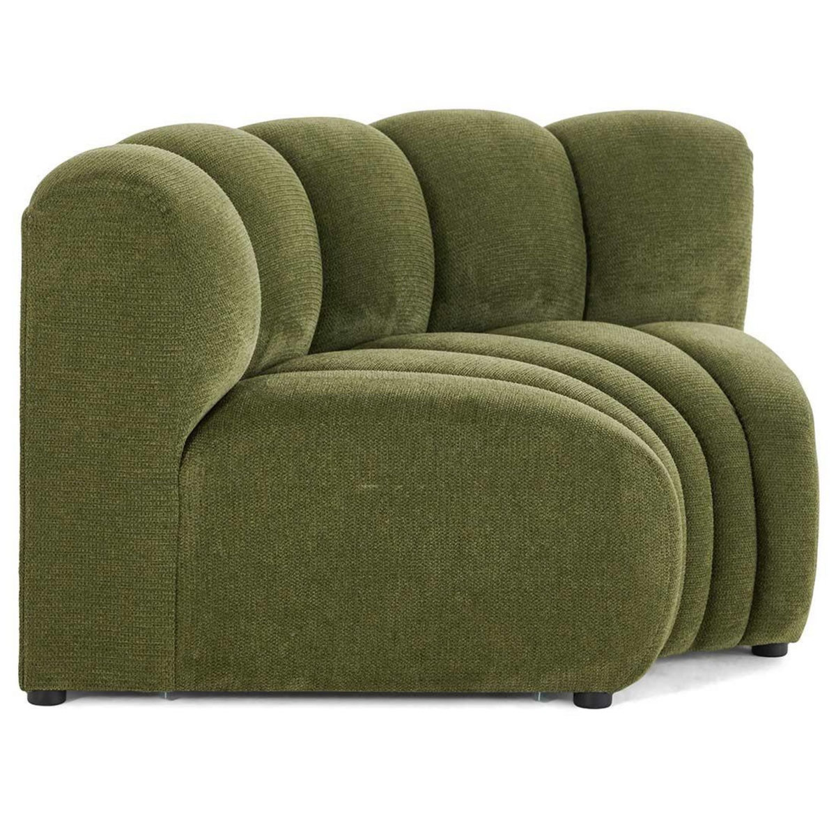 LISA DESIGN Debbie - module d'angle réversible en tissu texturé