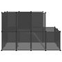 Voir la diapositive 4 : VIDAXL Cage pour petits animaux Noir 142x74x93 cm PP et Acier