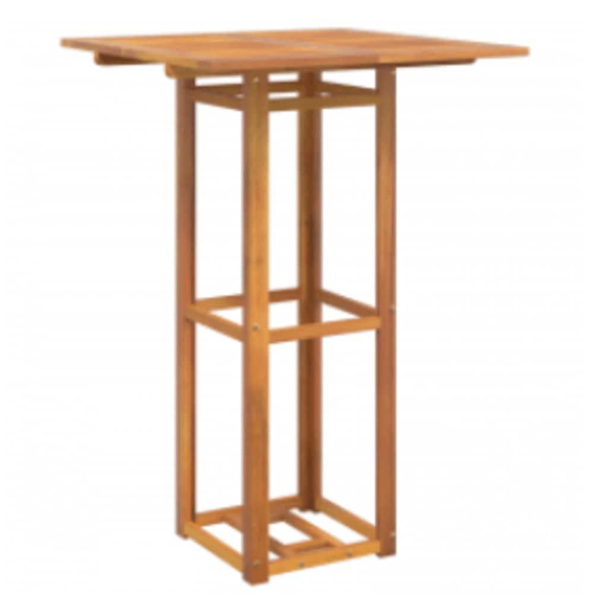 VIDAXL Table de bistro 75x75x110 cm bois d'acacia massif