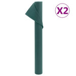 VIDAXL Toison vegetale 2 rouleaux 70 g/m² 10x1,6 m