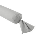 DODO Taie de traversin Influence Percale Pierre. Coloris disponibles : Gris