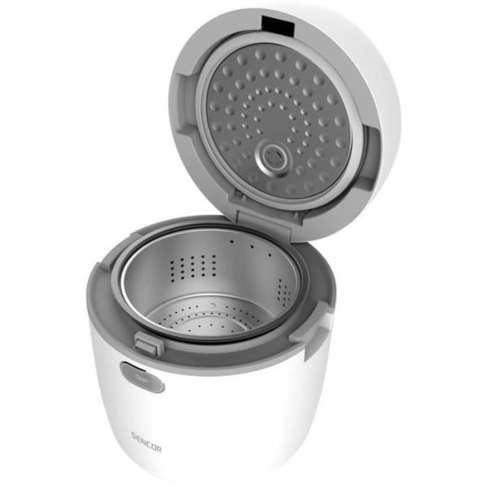 Voir la diapositive 5 : MARKET24 Cuiseur de Riz Electrique  - SENCOR - SRM 0670WH - 350 W - 0,6 L - Blanc