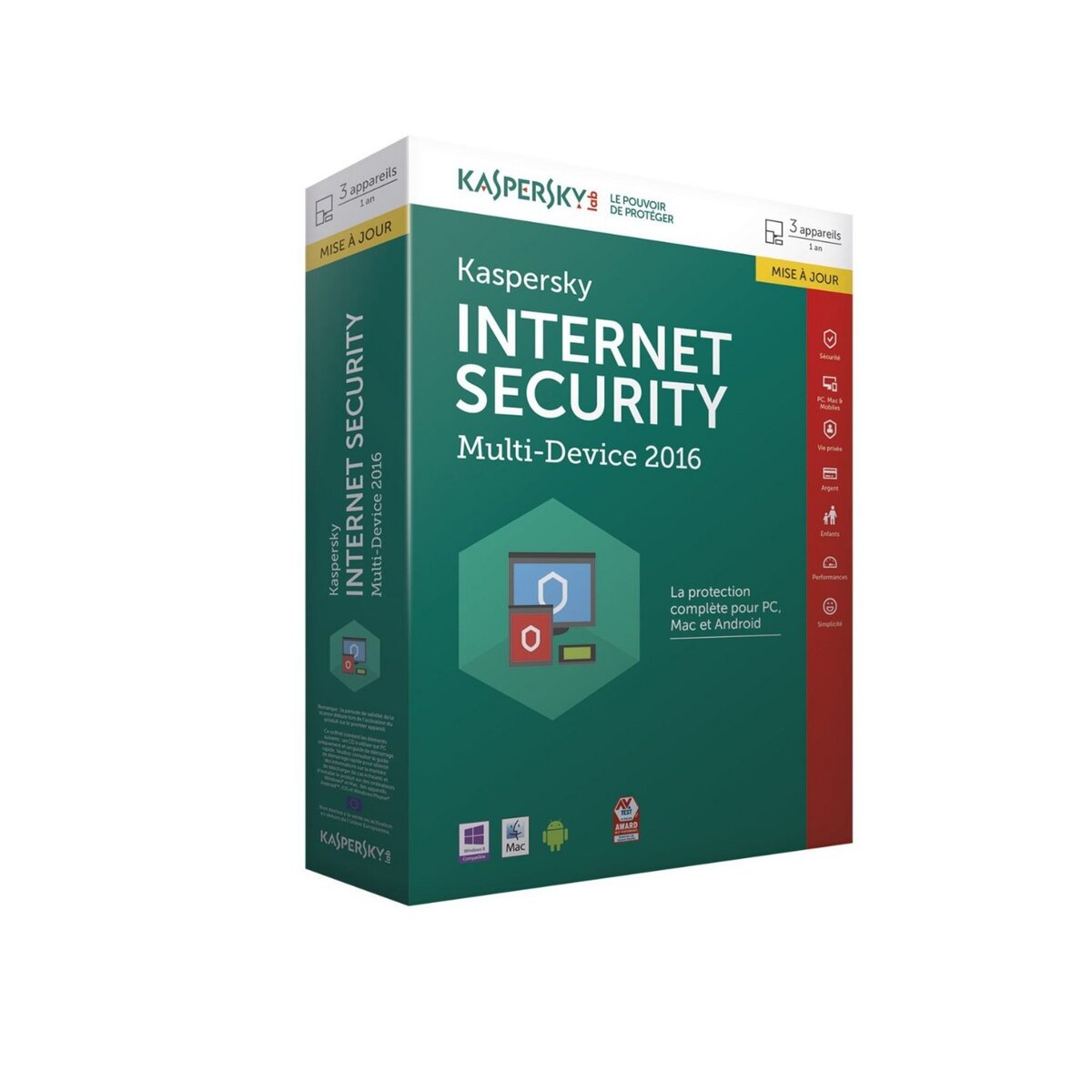 Kaspersky Internet Security 2016 - mise à jour