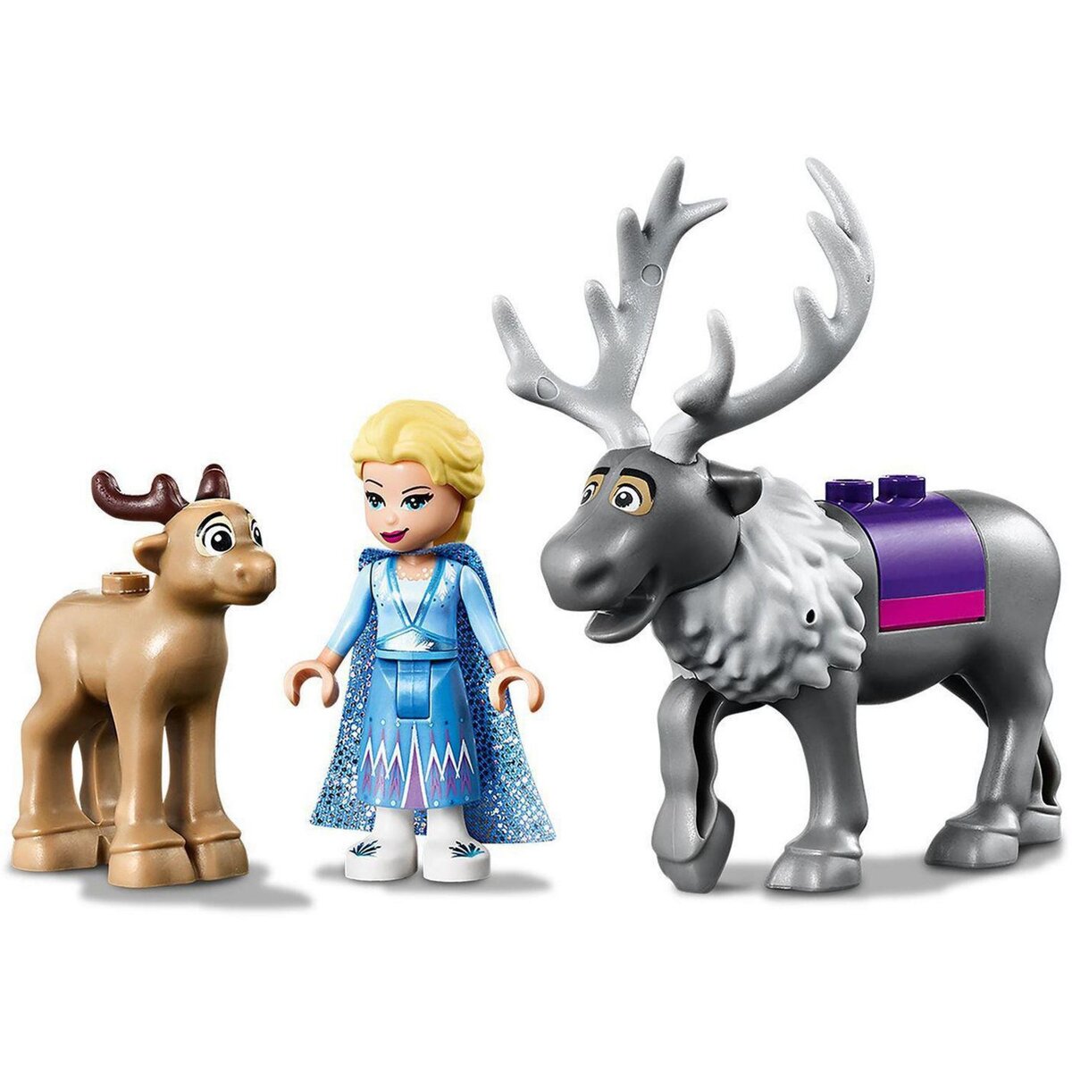 LEGO Disney 41166 L&rsquo;Aventure en Calèche d&rsquo;Elsa, Jouet, Écurie, Princesse Elsa et Figurines