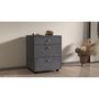 Voir la diapositive 3 : Caisson de bureau 3 tiroirs BOLOGNE