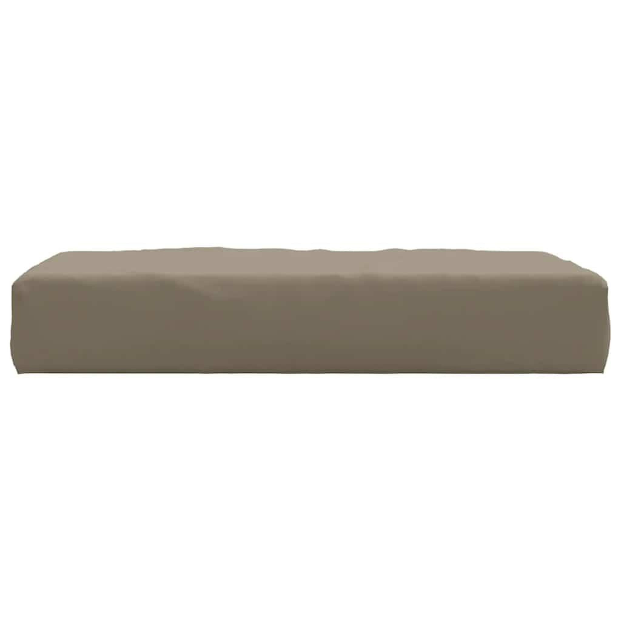 Voir la diapositive 4 : VIDAXL Coussin de palette taupe 60x60x8 cm tissu oxford