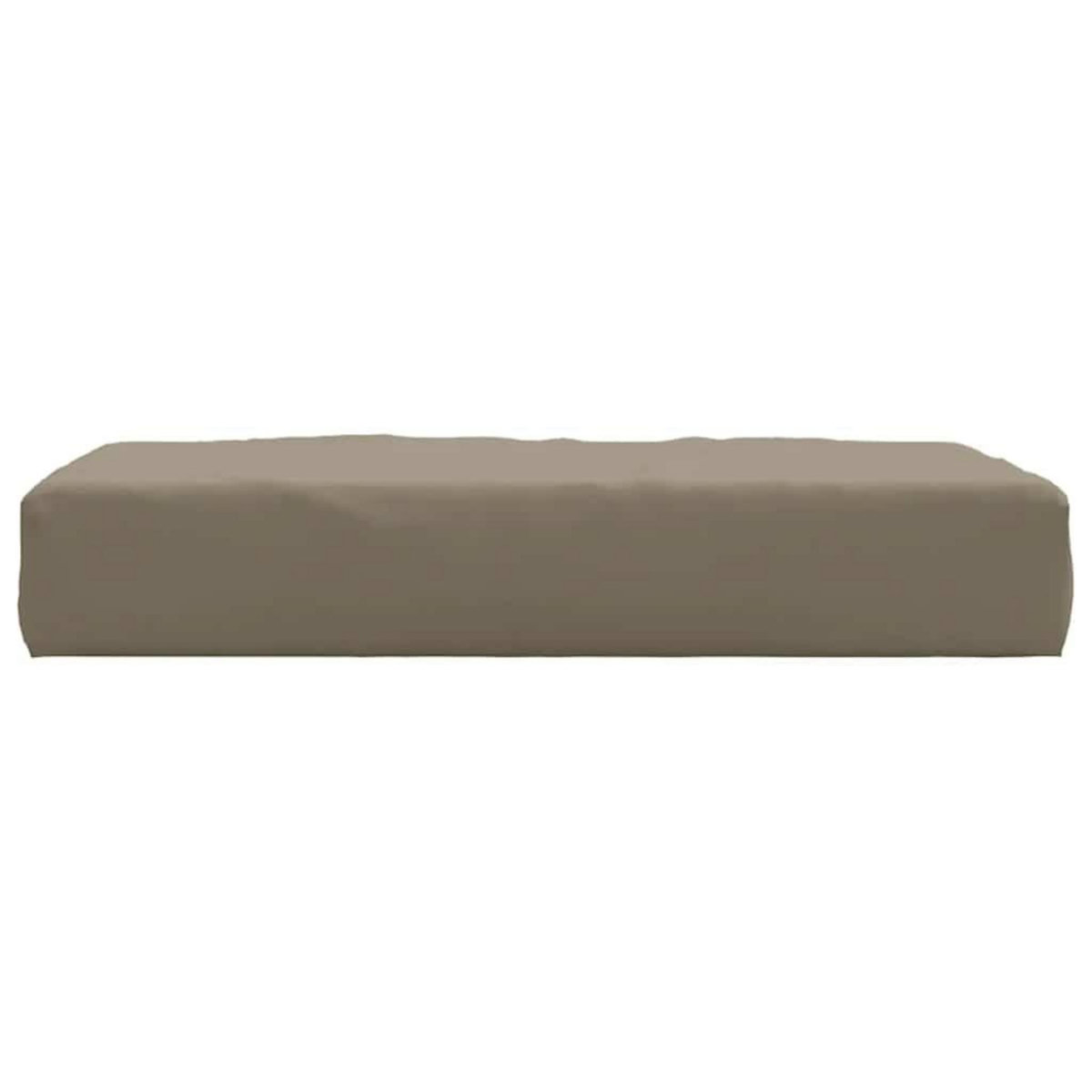 VIDAXL Coussin de palette taupe 60x60x8 cm tissu oxford