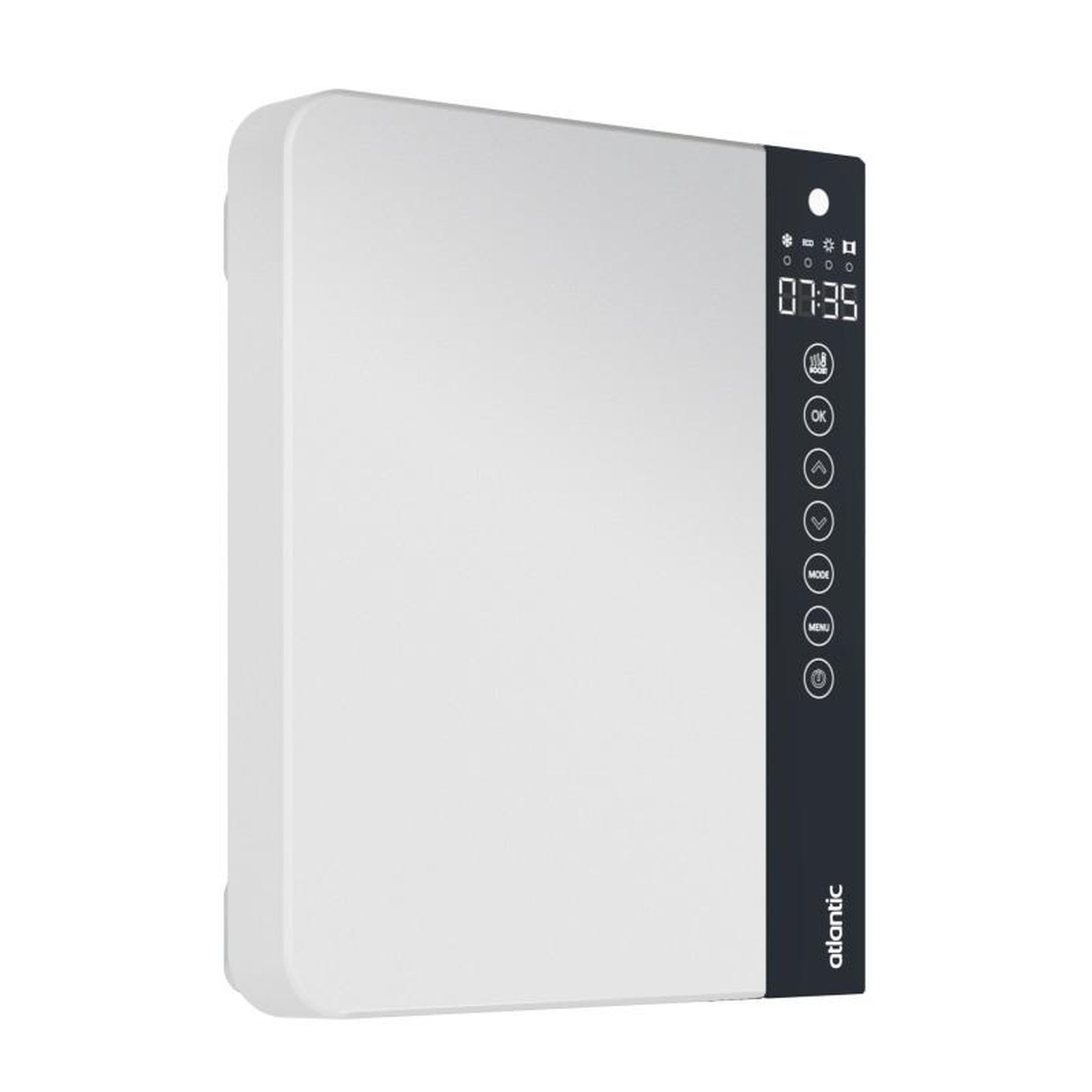 Atlantic Radiateur sèche serviettes électrique 1800W TELIA soufflant blanc ATLANTIC 720109
