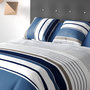 Voir la diapositive 3 : ATELIER DU COTON Parure housse de couette 100%coton 57fils belize