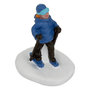 Voir la diapositive 5 : FEERIC LIGHT & CHRISTMAS Lot de 6 Santons Village de Noël  Sports d'Hiver  24cm Multicolore