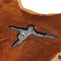Voir la diapositive 5 : VIDAXL Table basse 70x45 cm Bois de teck massif et polyresine