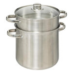 FIVE Couscoussier en Inox  Terre d'Oasis  8L Argent