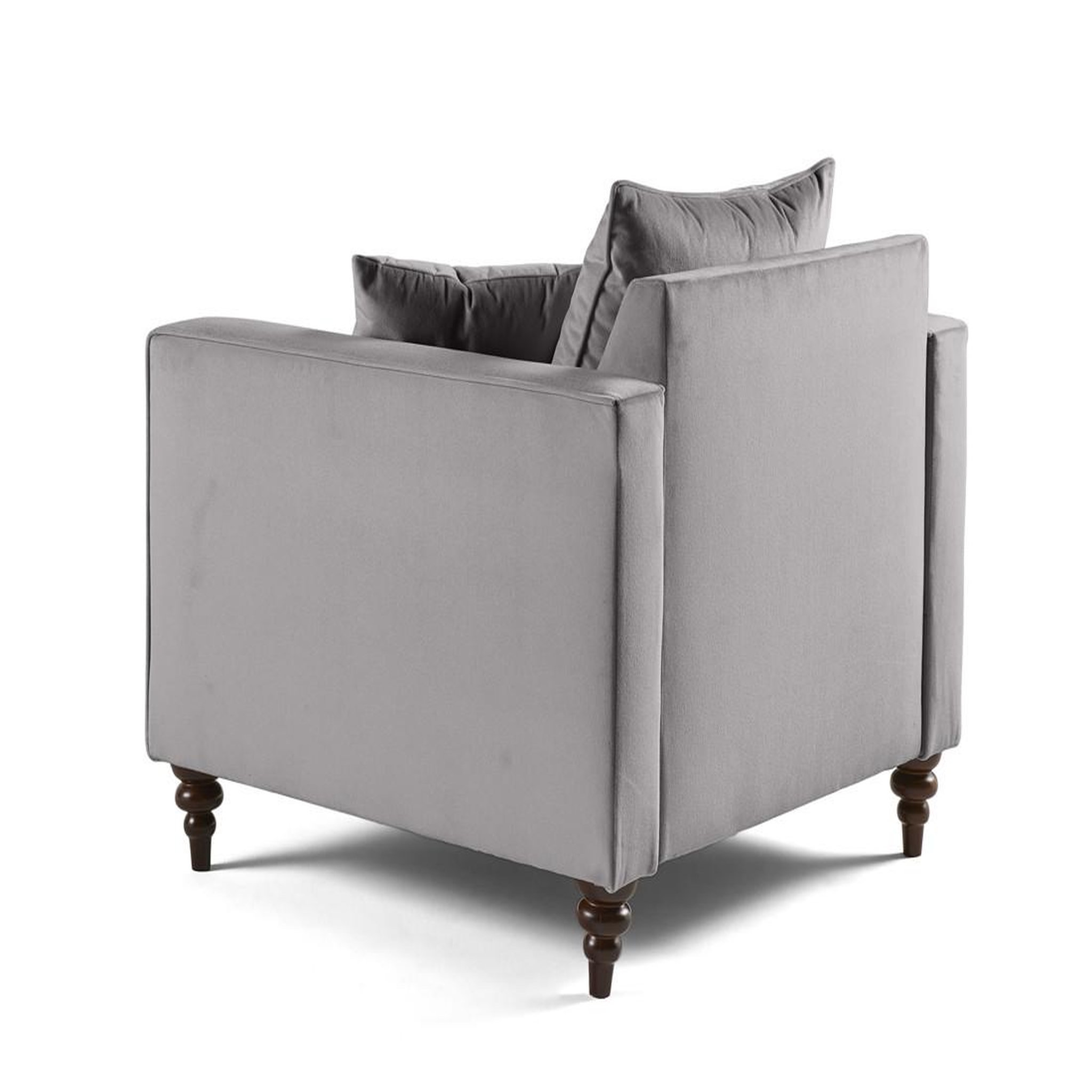 Voir la diapositive 6 : BEST MOBILIER Flamingo - fauteuil en velours