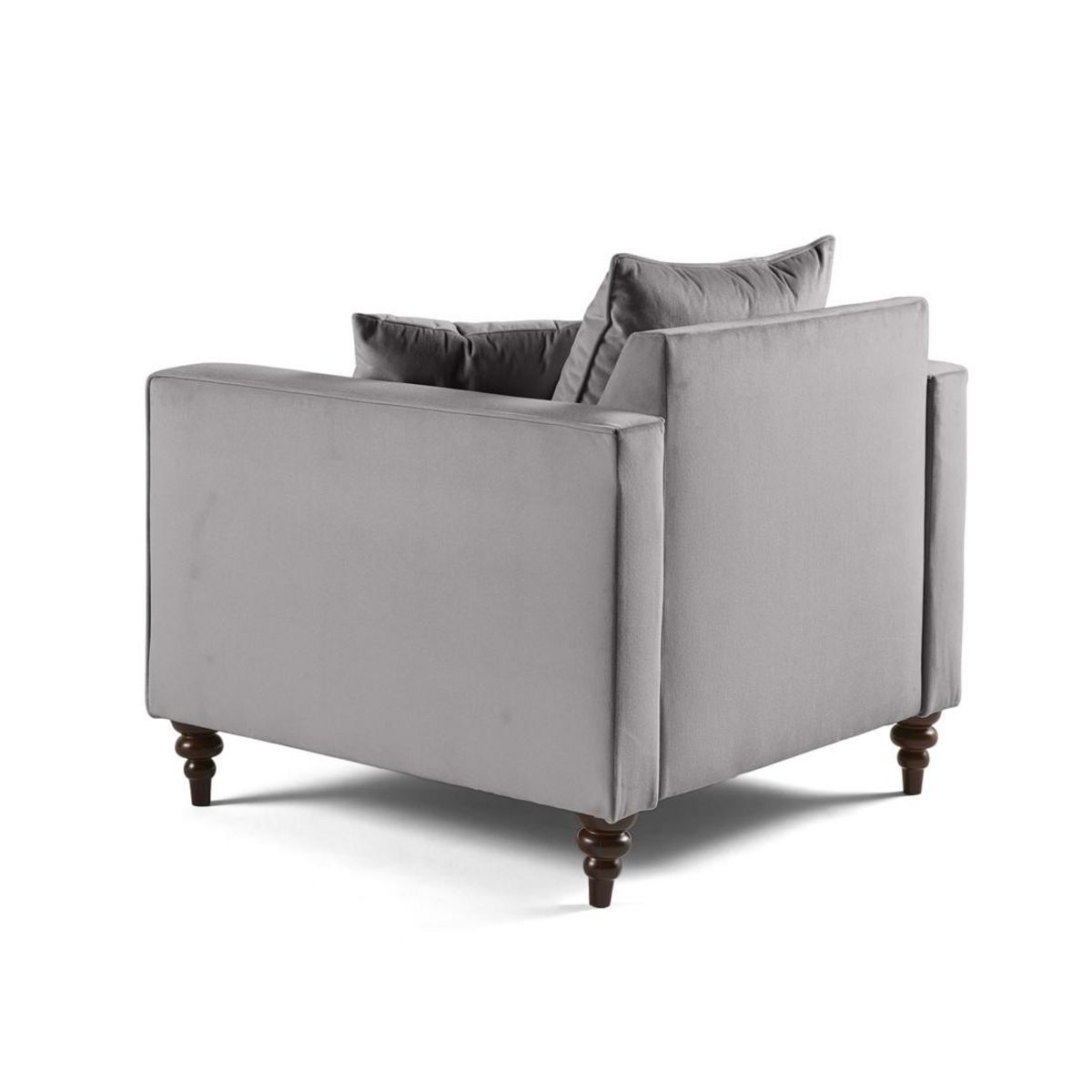 BEST MOBILIER Flamingo - fauteuil en velours