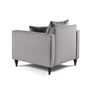 Voir la diapositive 6 : BEST MOBILIER Flamingo - fauteuil en velours