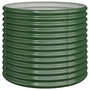 Voir la diapositive 2 : VIDAXL Jardiniere de jardin Acier enduit de poudre 80x80x68 cm Vert