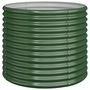 Voir la diapositive 2 : VIDAXL Jardiniere de jardin Acier enduit de poudre 80x80x68 cm Vert