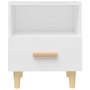 Voir la diapositive 4 : VIDAXL Tables de chevet 2 pcs Blanc 40x35x47 cm