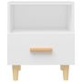 Voir la diapositive 4 : VIDAXL Tables de chevet 2 pcs Blanc 40x35x47 cm