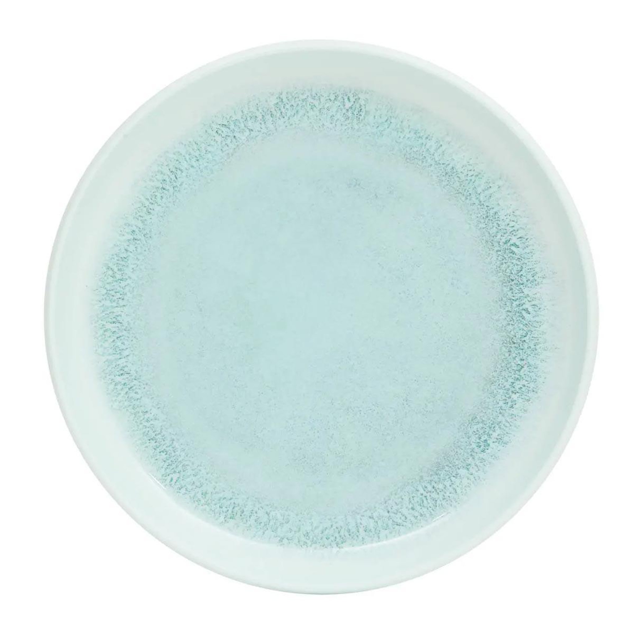 SECRET DE GOURMET Lot de 6 assiettes plates  léa  24cm bleu