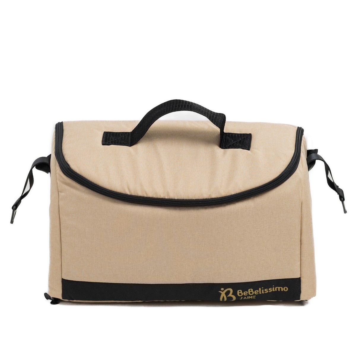 BEBELISSIMO Bebelissimo - Poussette transformable - combinée - 2 en 1 - poids 0-22kg - IRIS- beige