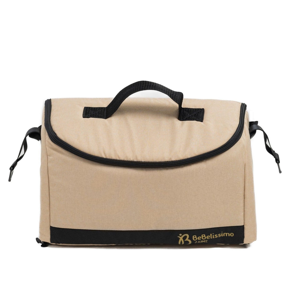 BEBELISSIMO Bebelissimo - Poussette transformable - combinée - 2 en 1 - poids 0-22kg - IRIS- beige