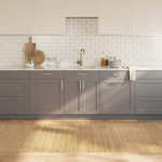 VIDAXL Tapis rectangulaire naturel clair 100x400 cm bambou