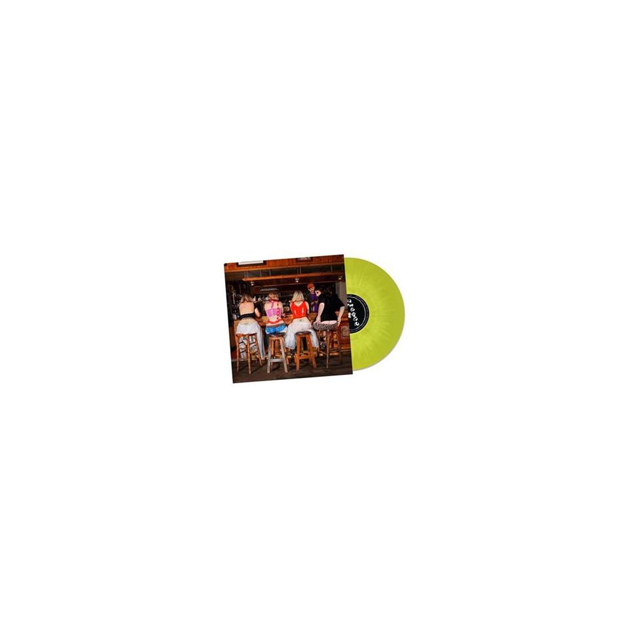 Vinyl LP édition limitée Panic Shack, couleur vert olive, 1 disque, punk rock et pop punk