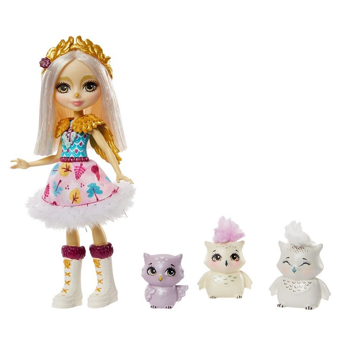 MATTEL Enchantimals Odèle et famille Chouettes