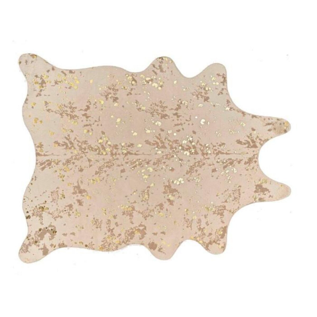 Paris Prix Tapis Imitation Fourrure  Western  150x198cm Or