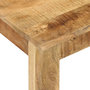 Voir la diapositive 5 : VIDAXL Table basse 55x55x35 cm Bois de manguier massif