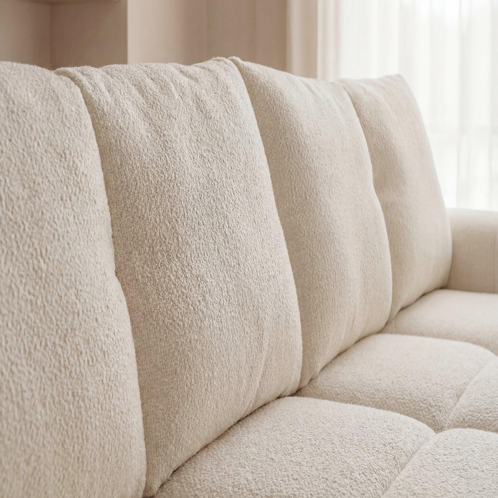 Voir la diapositive 5 : CASANOVA PARIS Constance - canapé droit tissu chenille