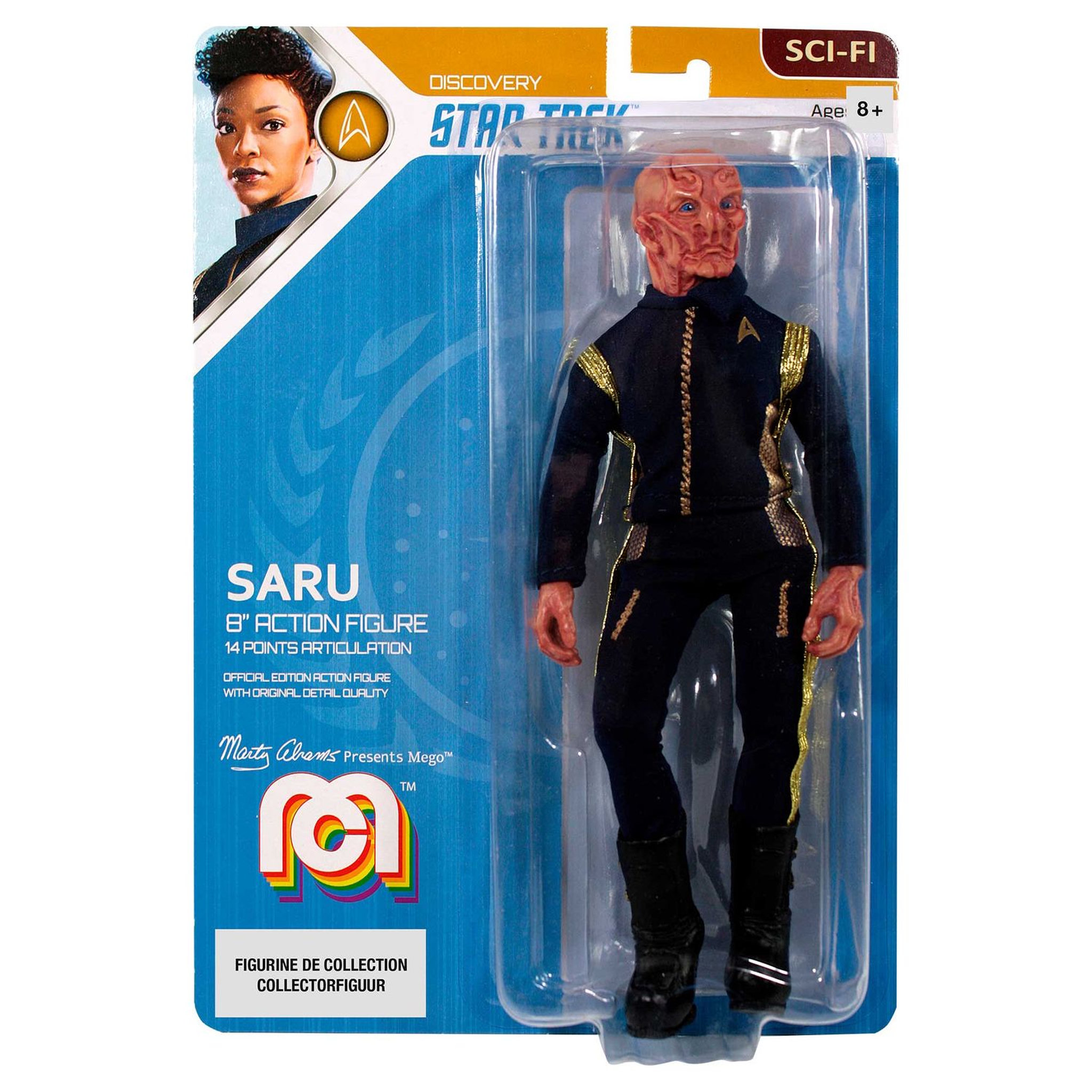 Voir la diapositive 1 : LANSAY Figurine Commandant Saru Star Trek 20 cm - MEGO