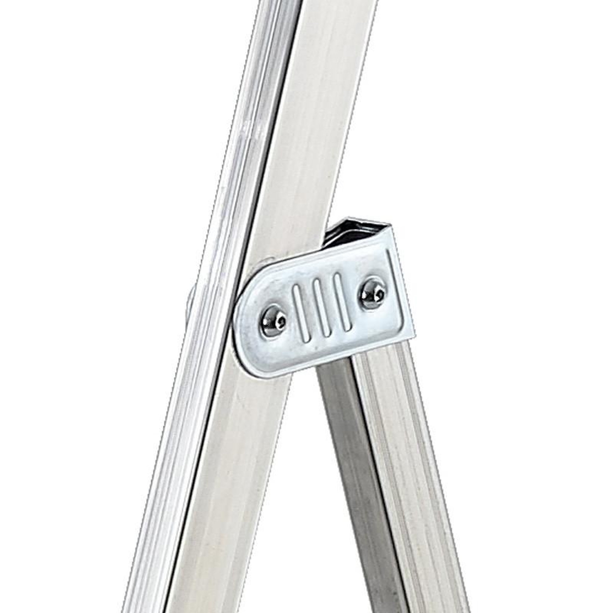 Voir la diapositive 5 : HAILO Escabeau professionnel pliable en aluminium 4 marches larges hailo alu pro