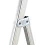 Voir la diapositive 5 : HAILO Escabeau professionnel pliable en aluminium 4 marches larges Hailo Alu Pro