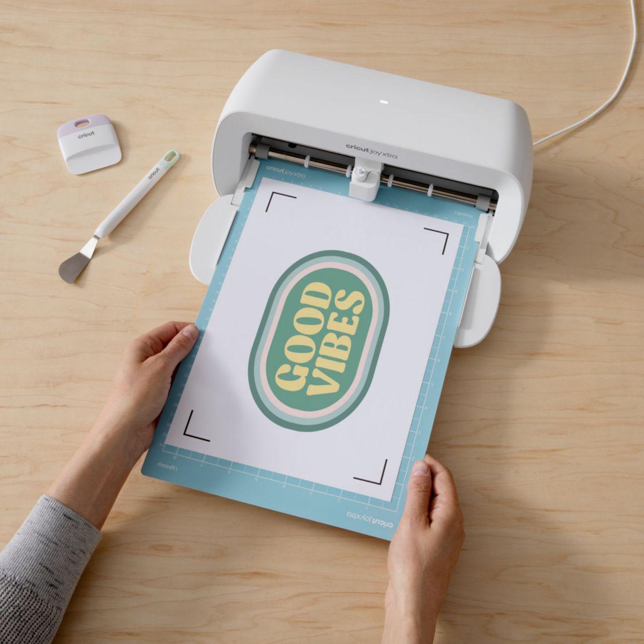 Voir la diapositive 2 : CRICUT Accessoire Thermocollant imprimable pour tissu bril