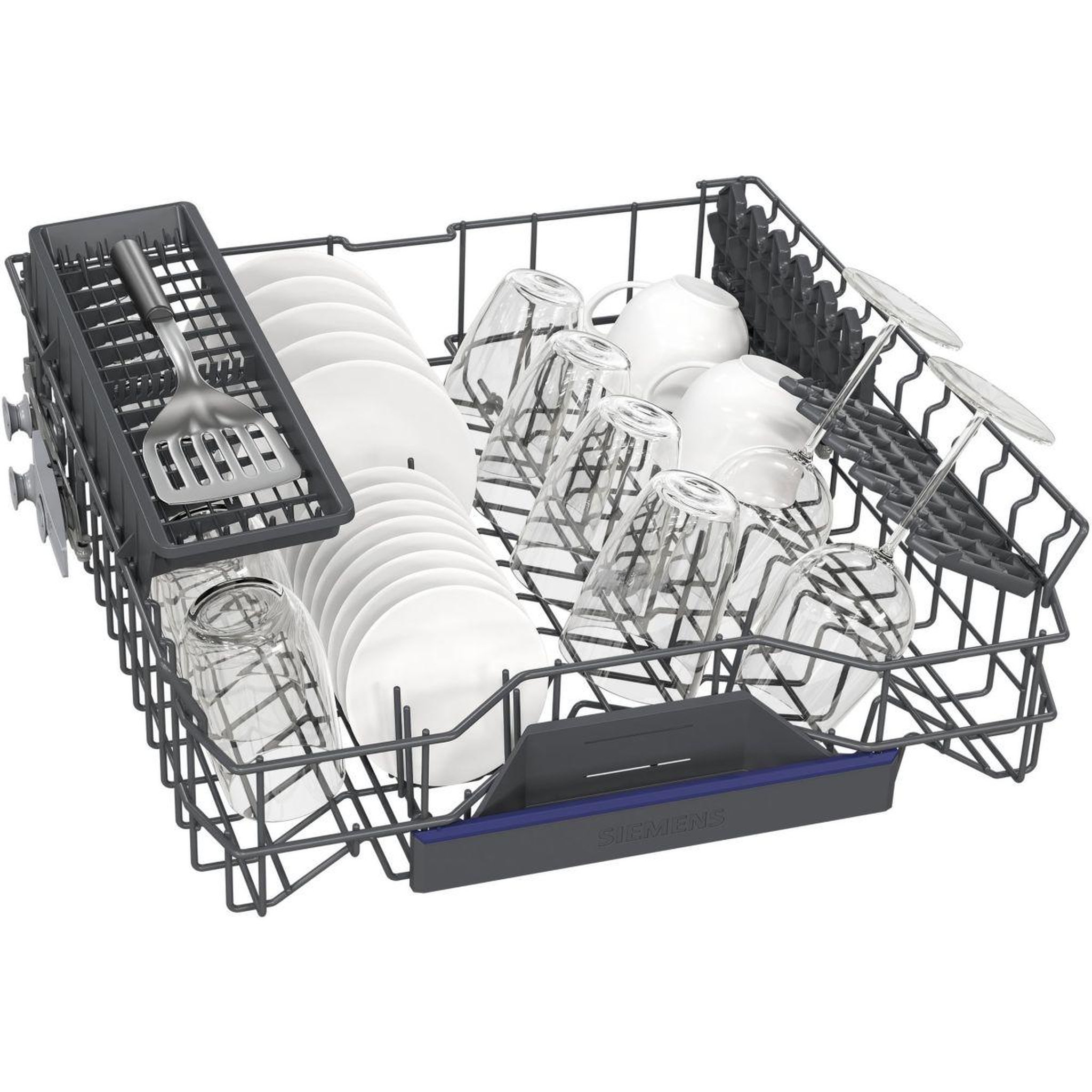 Voir la diapositive 4 : Siemens Lave vaisselle 60 cm SN23EC22AE, varioSpeed Plus, Acier brossé noir