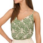 JACQUELINE DE YONG Top /Beige Femme JDY Troya. Coloris disponibles : Vert