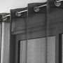 Voir la diapositive 2 : Paris Prix Rideau Voilage à Œillets  Amani  140x240cm Noir