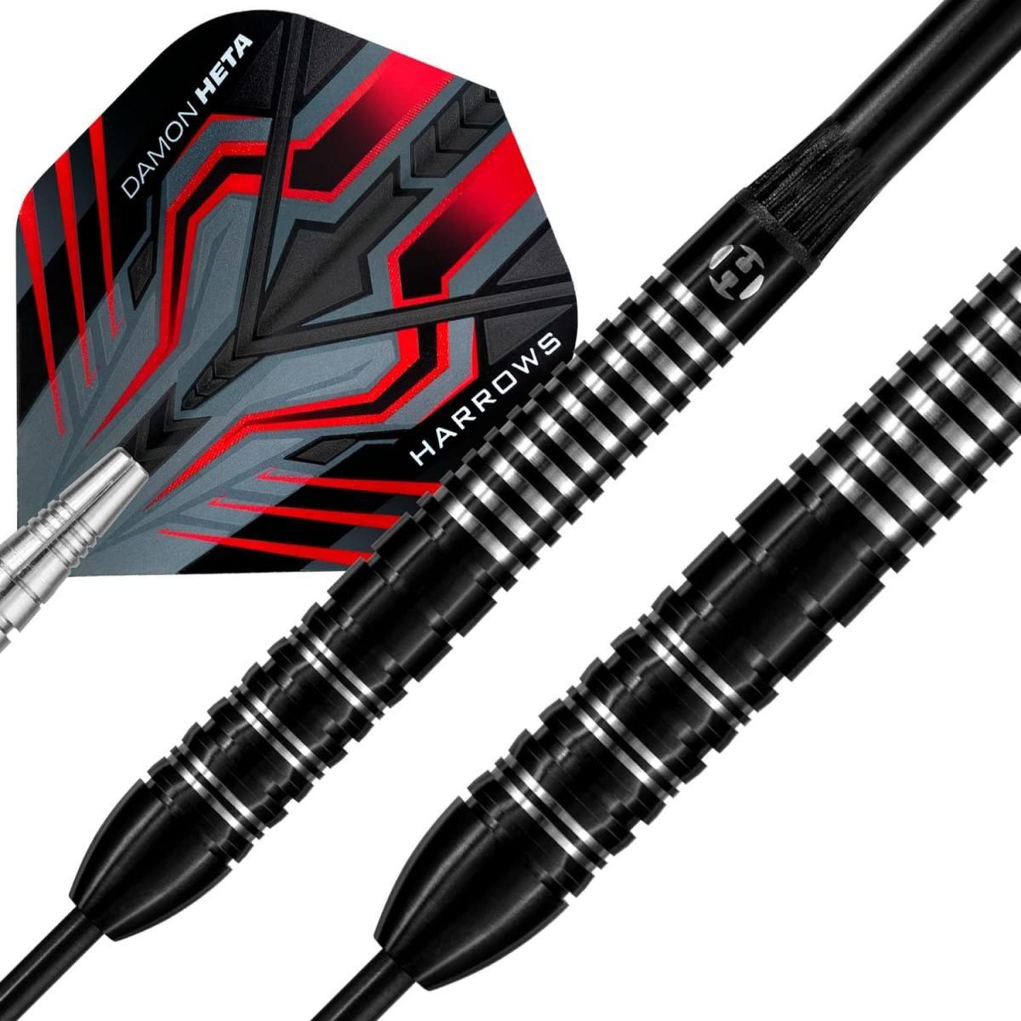 Voir la diapositive 2 : Harrows Fléchettes damon heta 90 steel 21g r